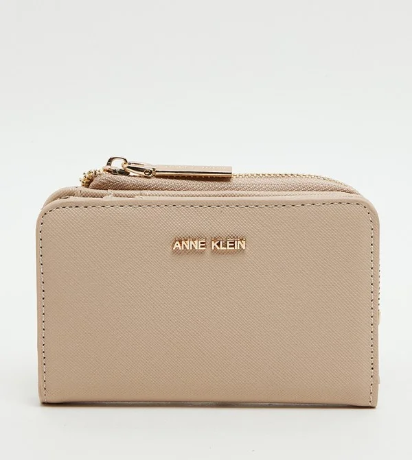 Anne Klein Textured Zippered Wallet